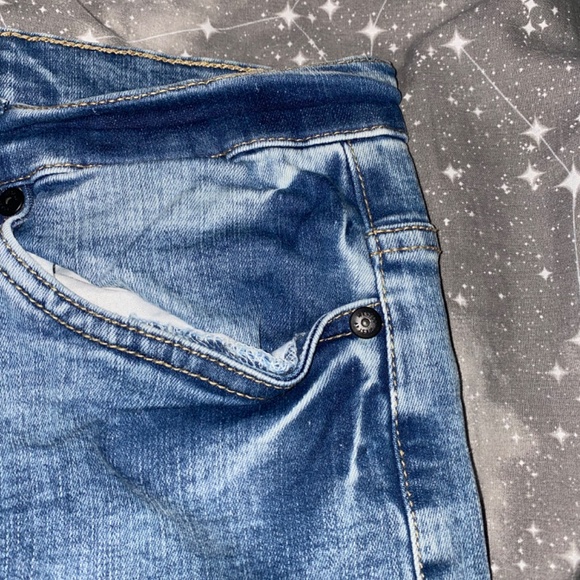 West49 Blue Slim Cut Jeans - Picture 2 of 3